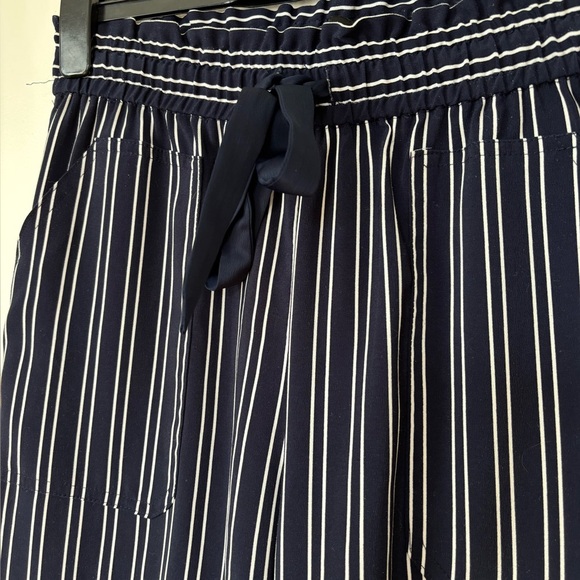 🎉4/30$🎉 ZARA Striped Drawstring Pants – Size Small - Picture 2 of 5